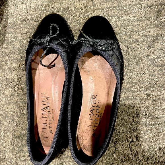 Paul Mayer attitudes 2 tone flats size 6 - Picture 2 of 5